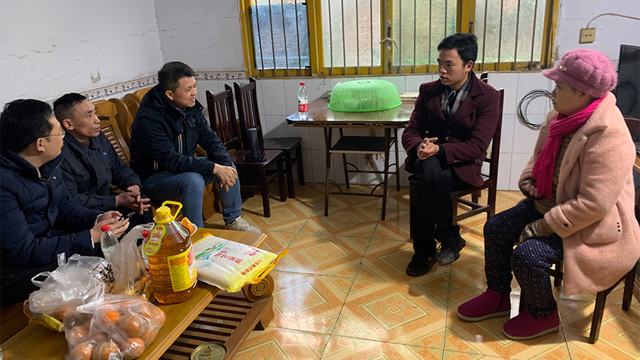 春風行動之走訪慰問員工 春風行動之走訪慰問員工